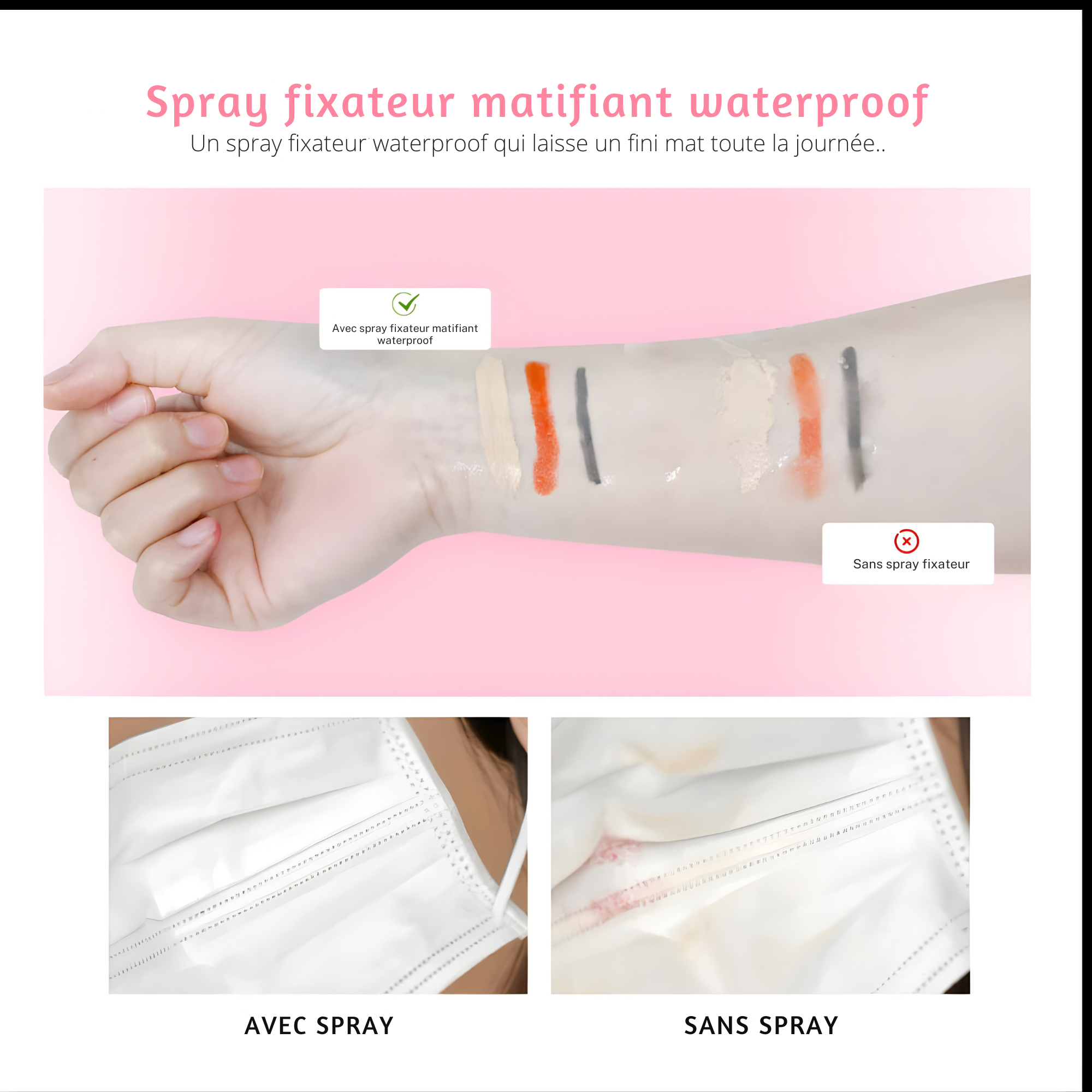 Spray Fixateur Mat & Imperméable Lakerain