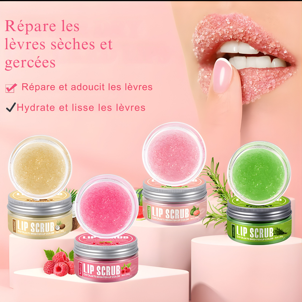 Gommage Lèvres 30g – Lip Scrub Exfoliant & Hydratant