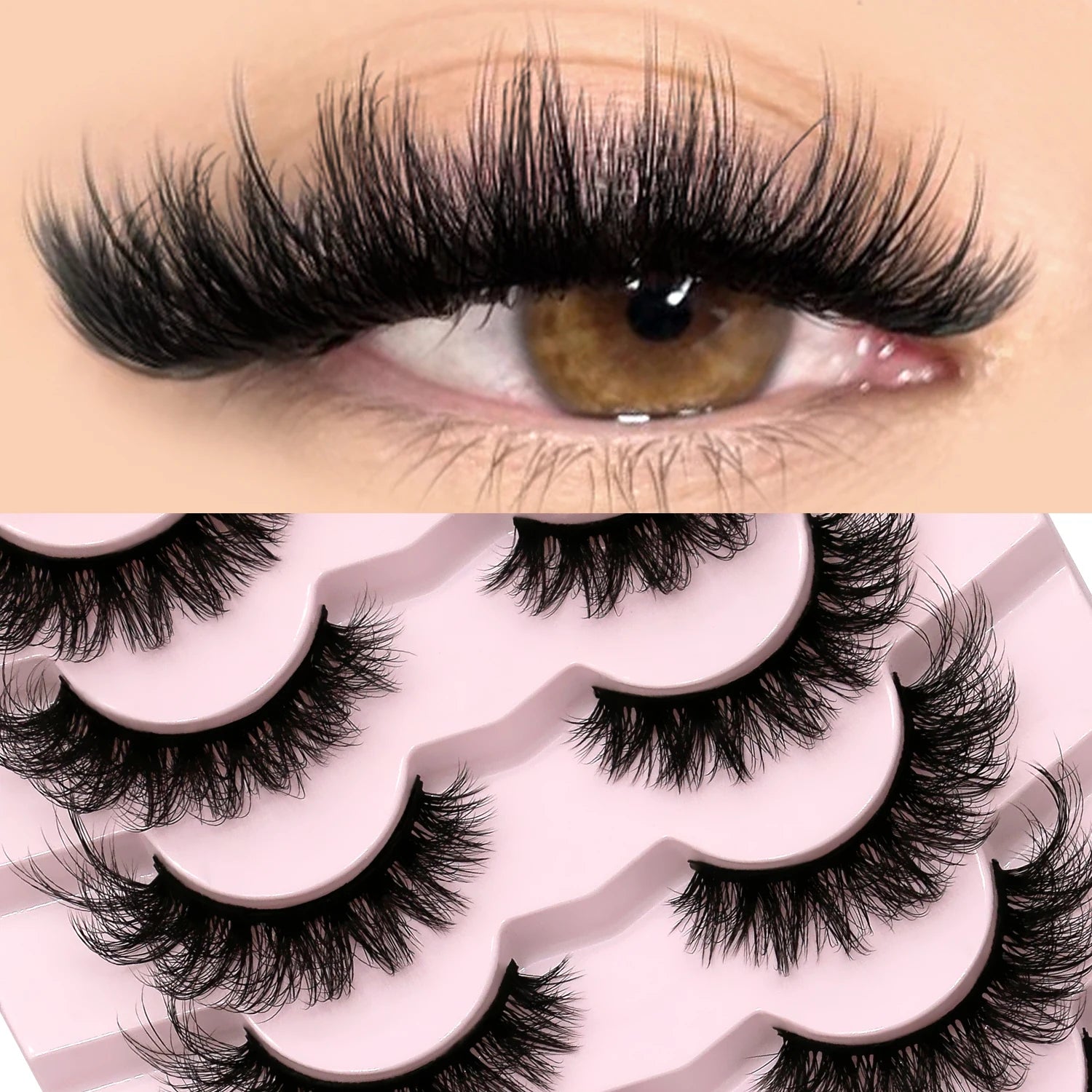 Faux Cils 3D Cat-Eye