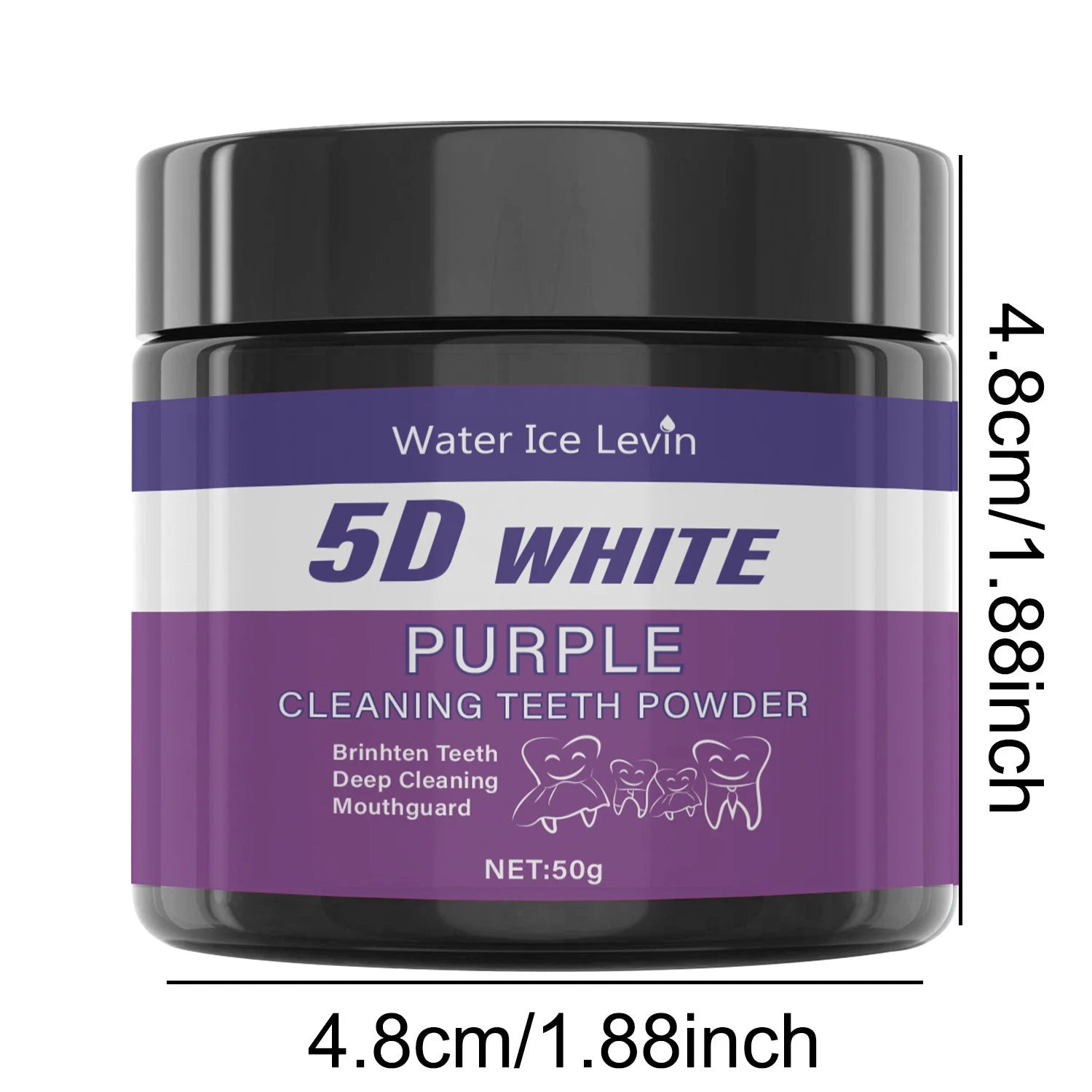 Poudre Violette Blanchissante “5D White”