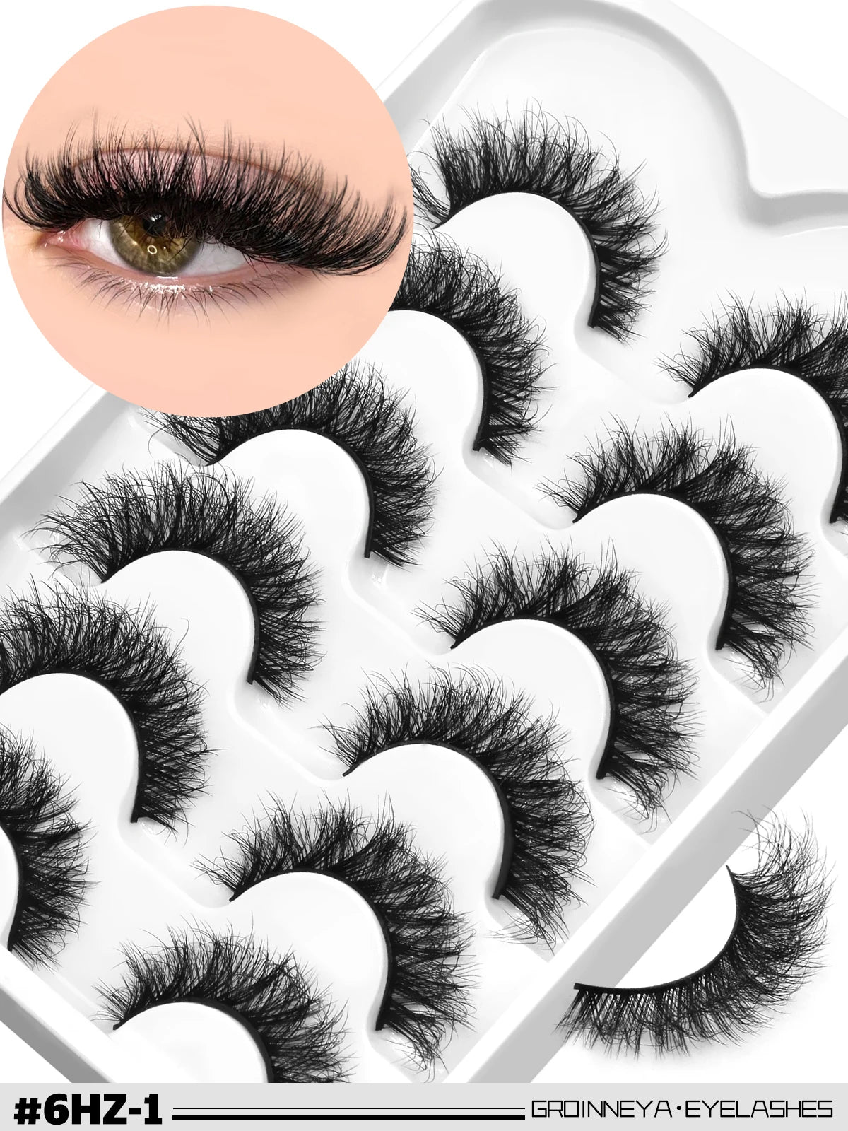 Faux Cils 3D Cat-Eye