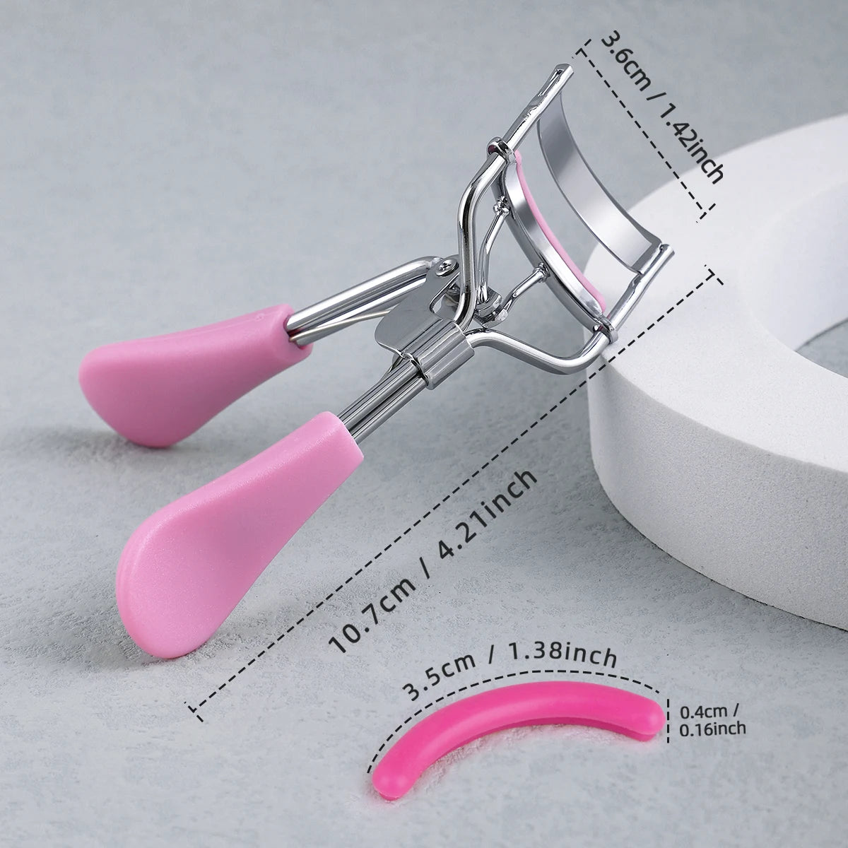 Recourbe-cils en acier inoxydable