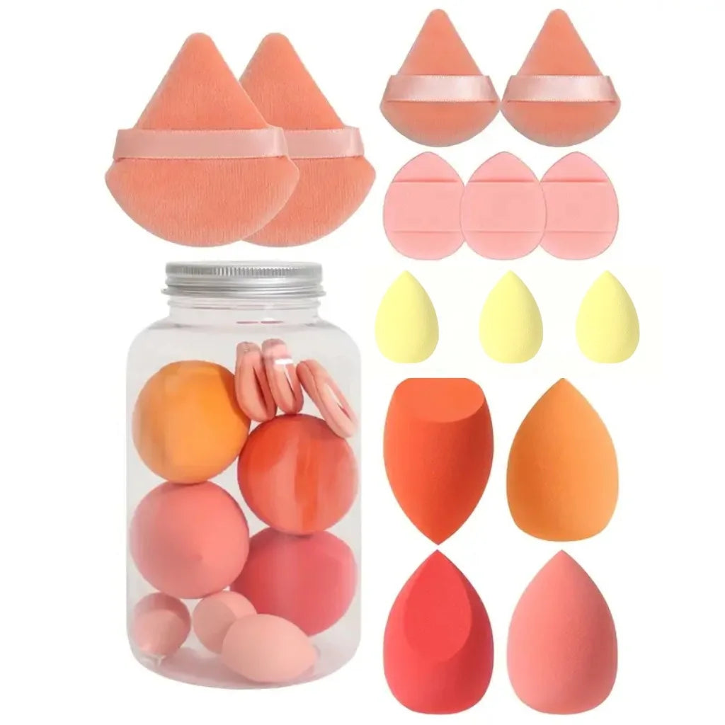 Beauty Blender + mini éponges & houppettes