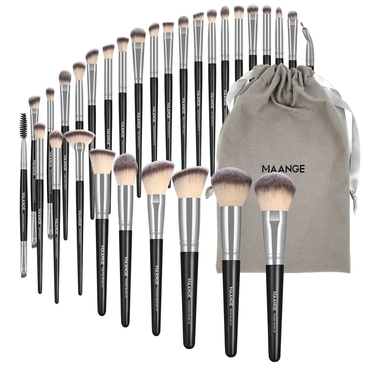 MAANGE – Set de 30 pinceaux