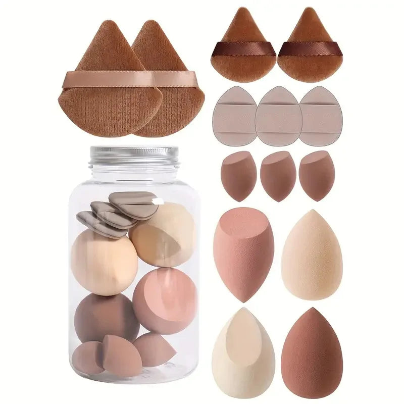Beauty Blender + mini éponges & houppettes