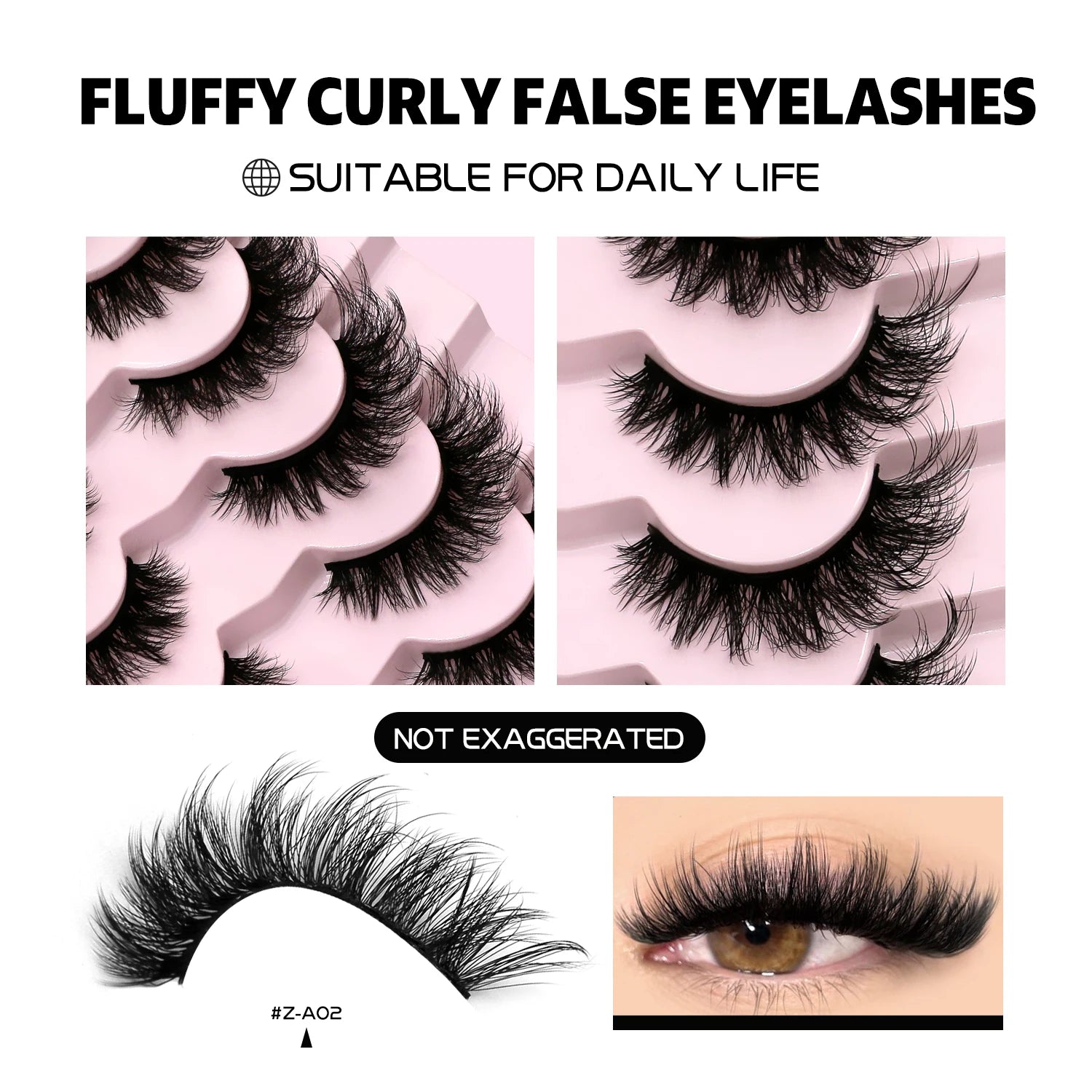 Faux Cils 3D Cat-Eye