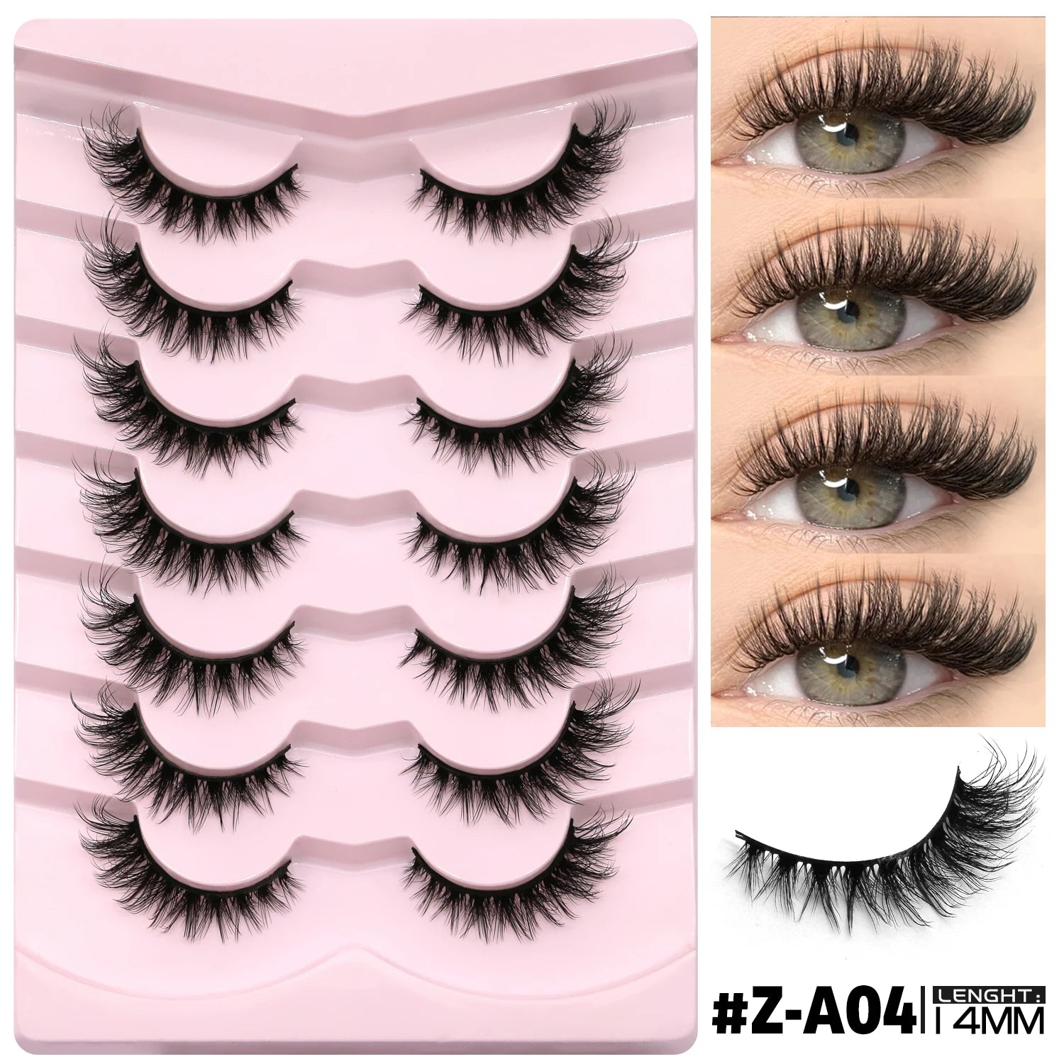 Faux Cils 3D Cat-Eye