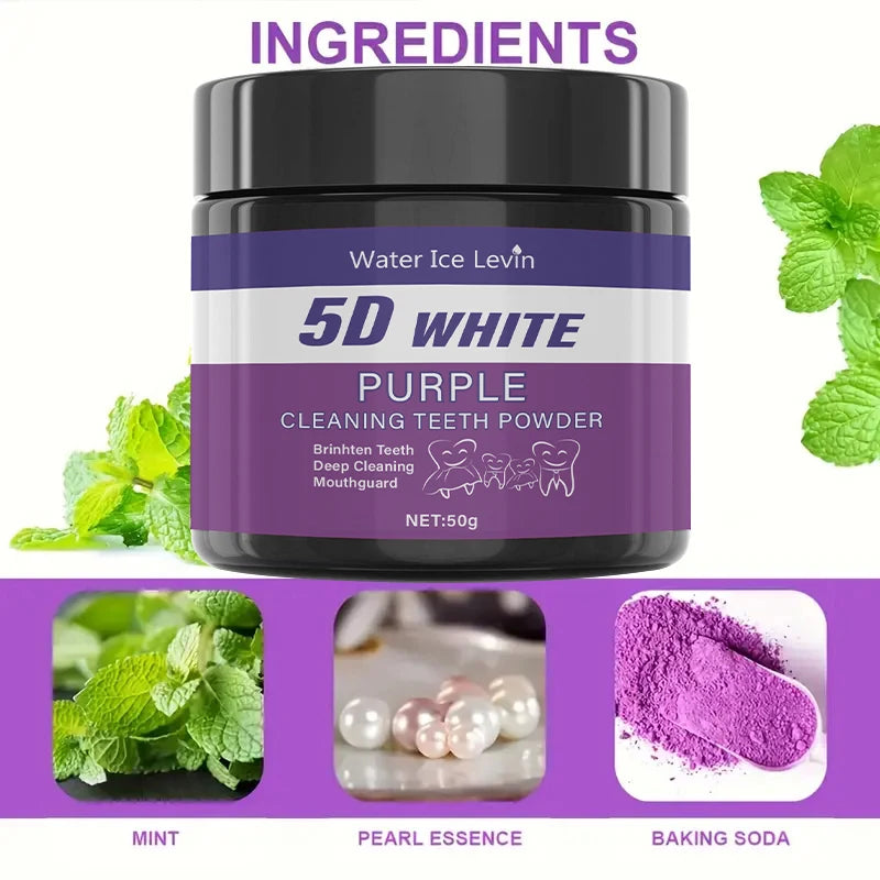 Poudre Violette Blanchissante “5D White”