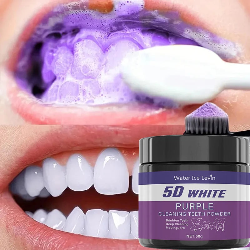 Poudre Violette Blanchissante “5D White”