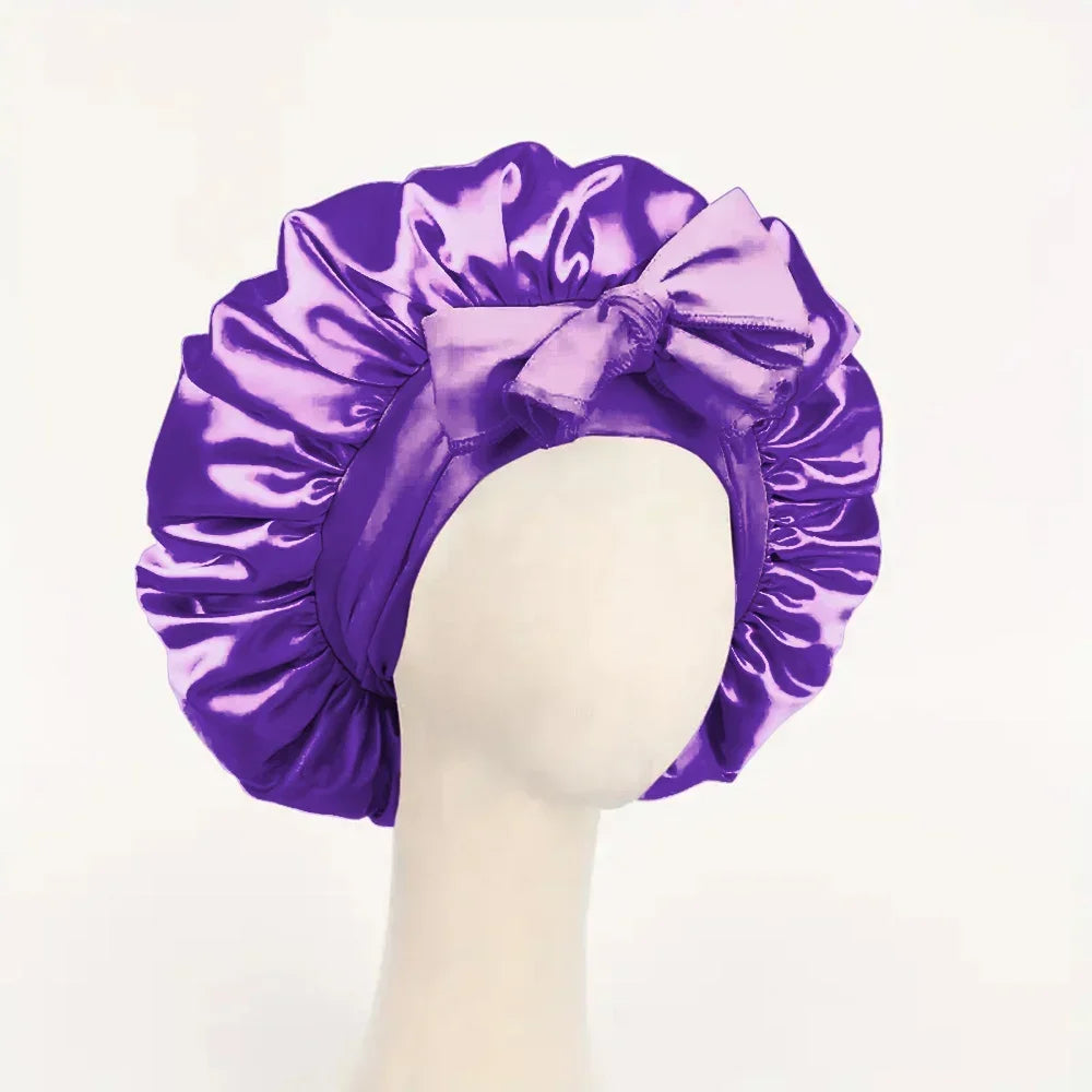 Bonnet de Nuit en Satin