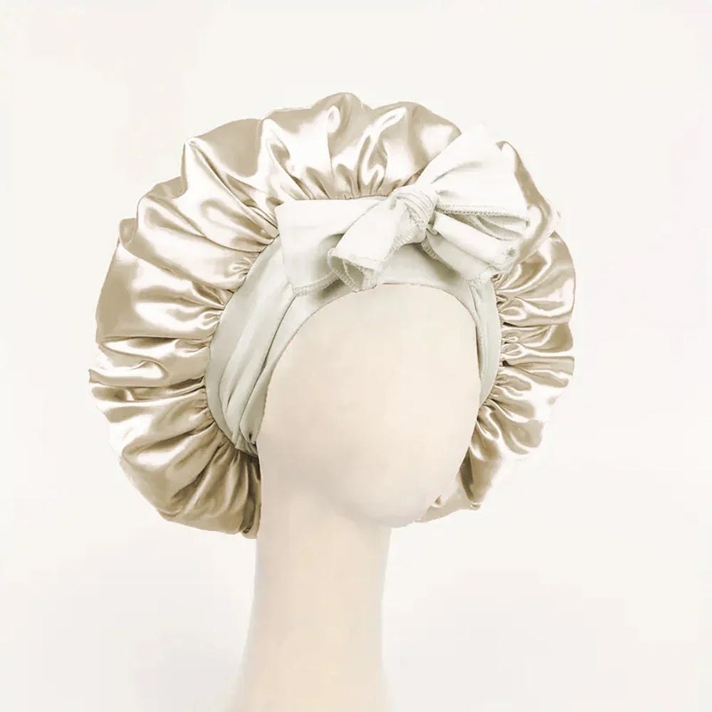 Bonnet de Nuit en Satin
