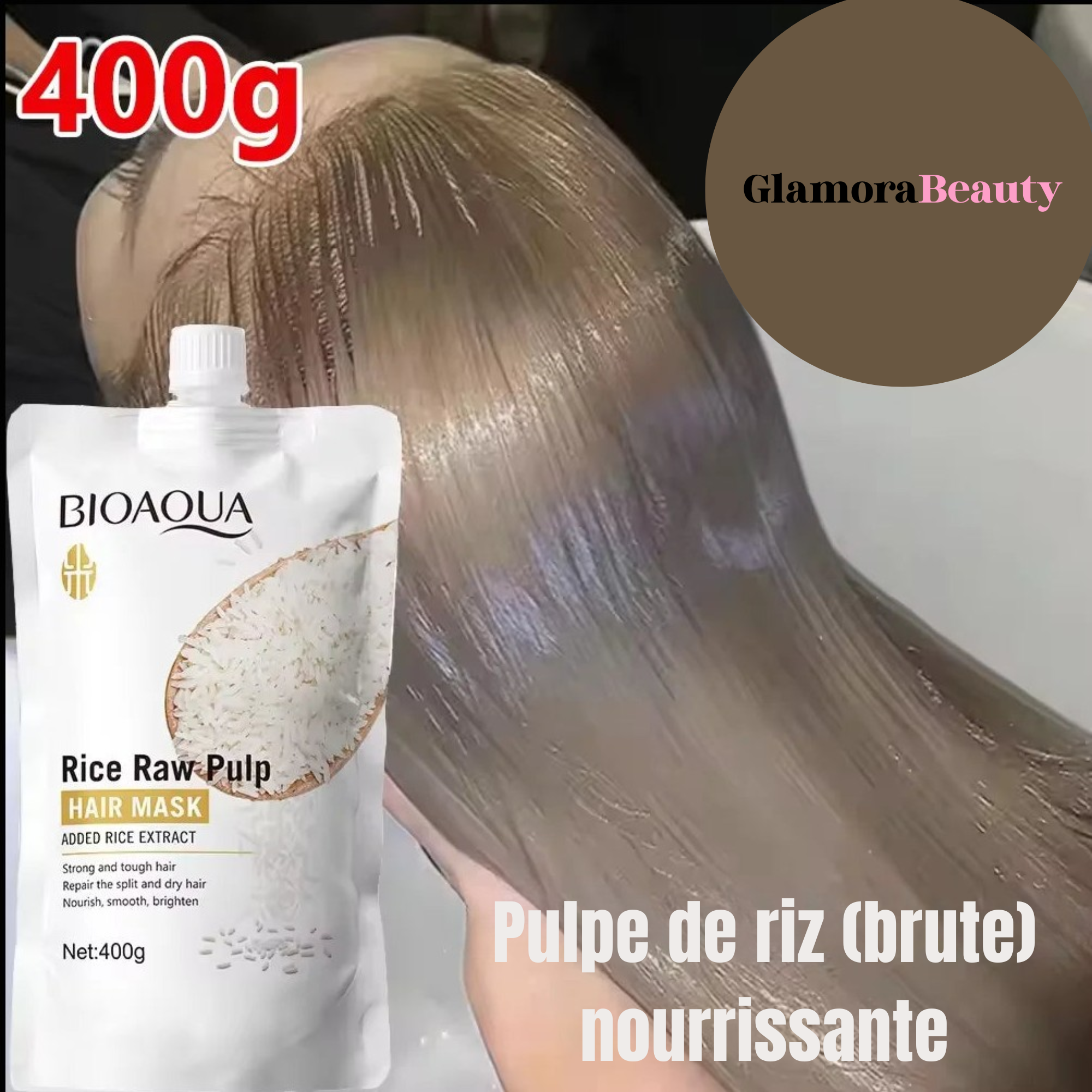 BIOAQUA Rice Raw Pulp