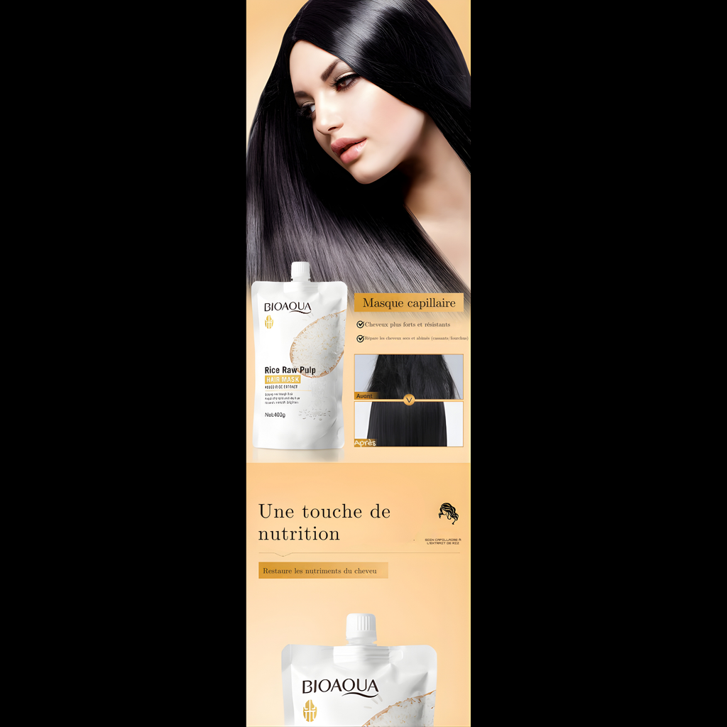 BIOAQUA Rice Raw Pulp